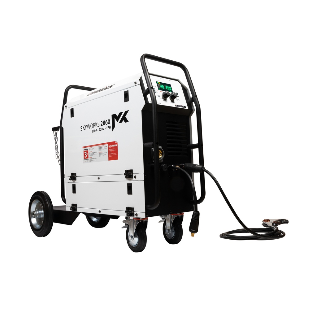 SOLDADORA MIG 280 AMPERIOS 220V 1PH  SWW2860+ ANTORCHA 450A 5M (M1-111) KSWW2860 SWEISS