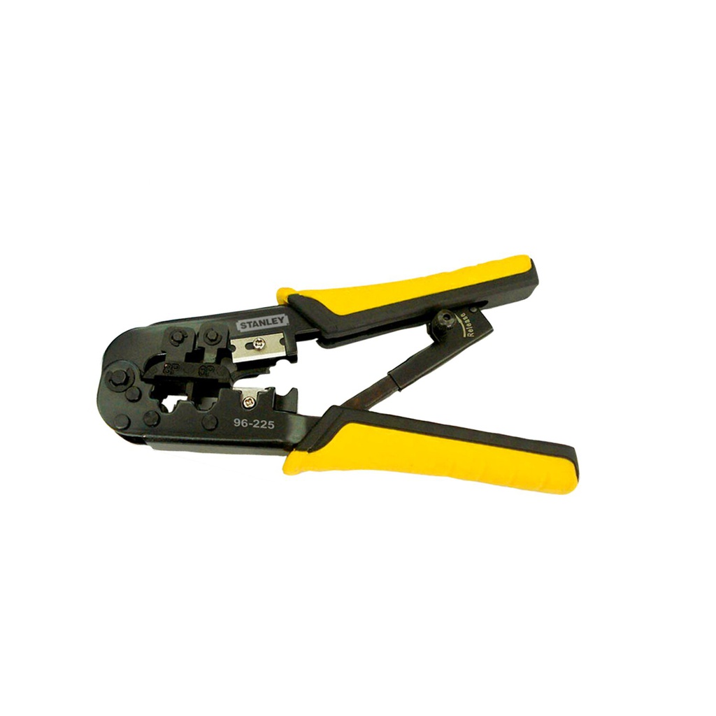 ALICATE PELA CABLES 3 EN 1 PRENSA TERMINALES RJ45/RJ11 9" 96-225 STANLEY