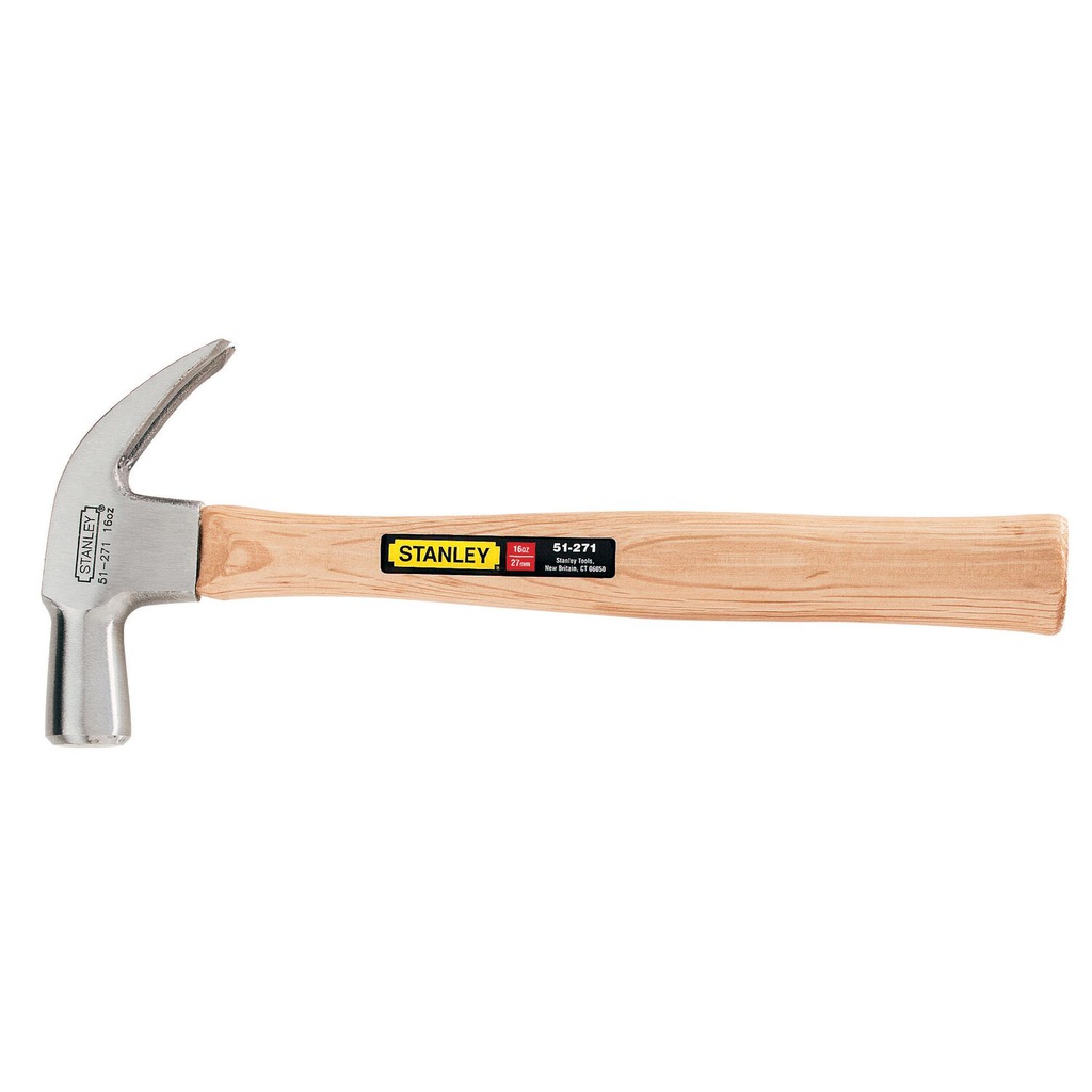 MARTILLO MANGO MADERA 16 OZ 51-271 STANLEY