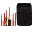 JUEGO DESTORNILLADOR INTERCAMBIABLE AISLADO PARA 1000V 10PZ DWHT66417 DEWALT