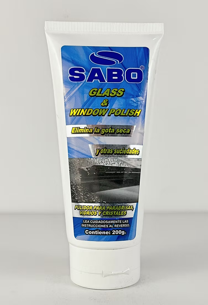 PULIDOR PARA VIDRIOS 200 ML 56-0709 SABO