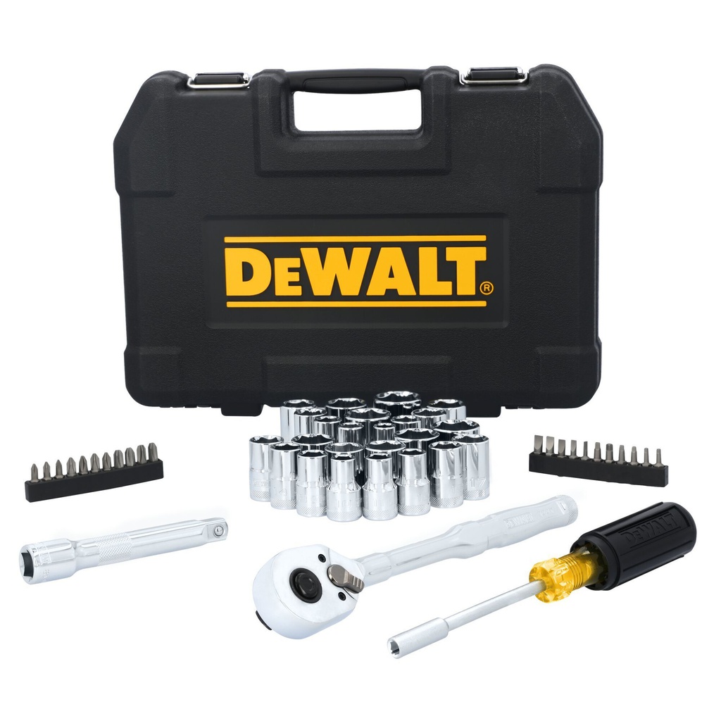 JUEGO CUBOS 1/2" SAE MM 49 PIEZAS  TOUGHSERIES™ DWMT45405 DEWALT