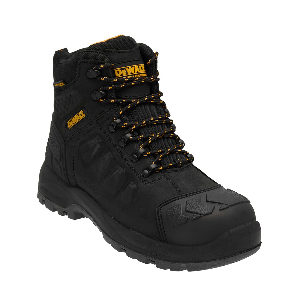 ZAPATO CUERO PUNTA COMPOSITE NEGRO "WATERPROOF" DIELECTRICO HADLEY #11 142044 DEWALT