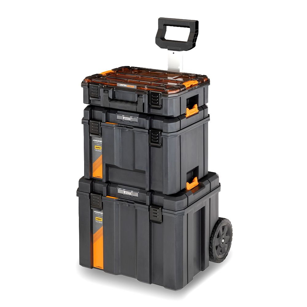 CAJA HERRAMIENTAS CON RUEDAS 3 NIVELES MCLAREN DWST60452-1 DEWALT