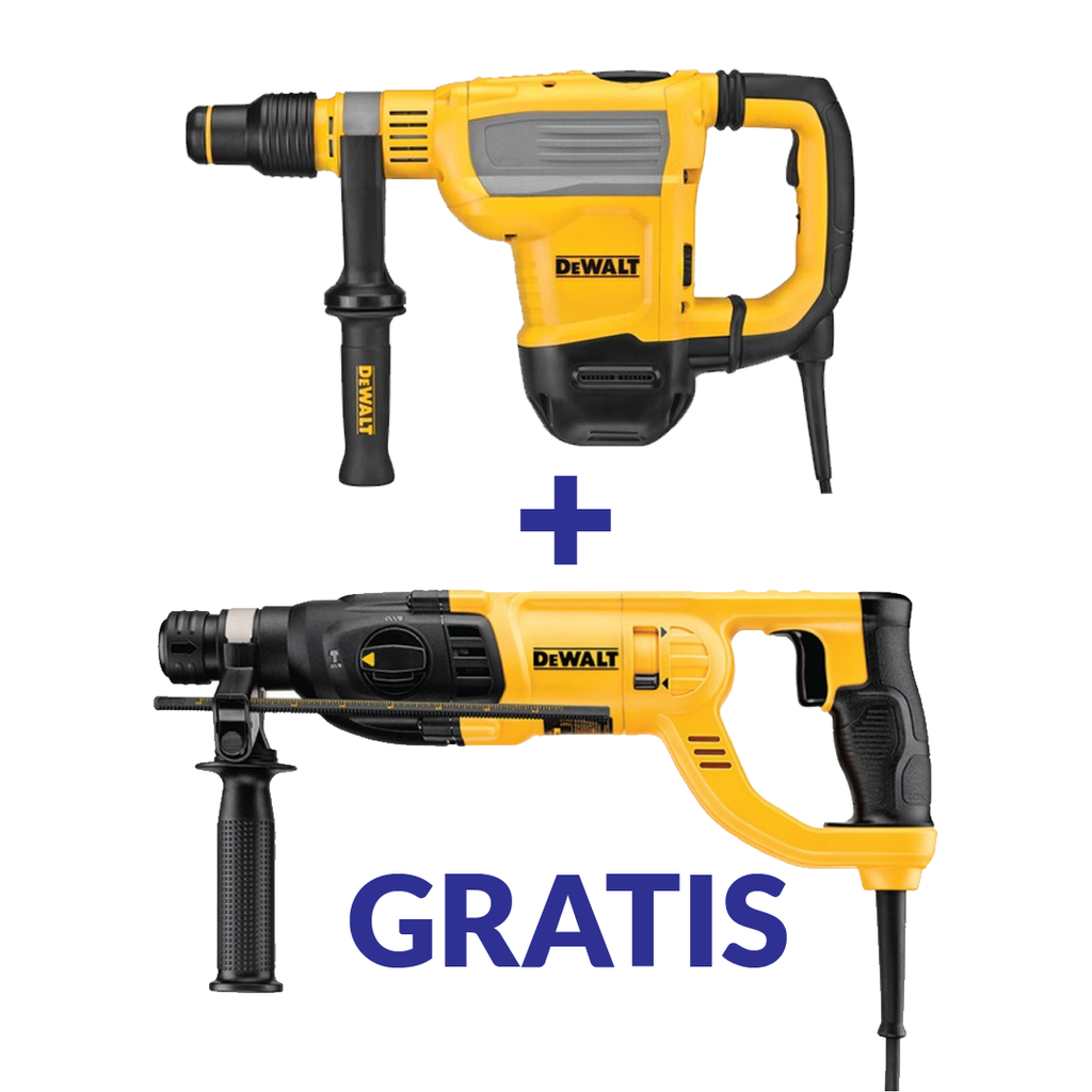 ROTOMARTILLO COMBINADO SDS MAX 1-3/4" 9 KG D25733K+D25260K DEWALT