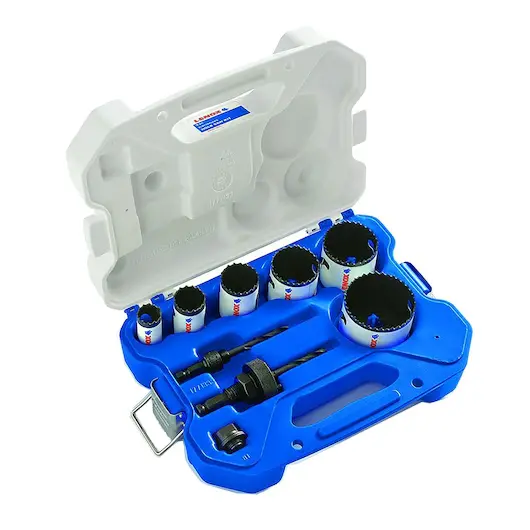 JUEGO DE BROCAS SIERRAS 9 PIEZAS 7/8"-2-1/2" 30856C600L LENOX