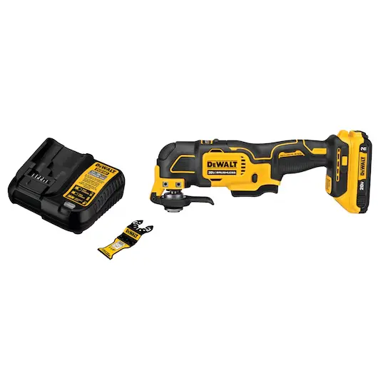 MULTIHERRAMIENTA OSCILANTE 20V DCS354D1 ATOMIC DEWALT 