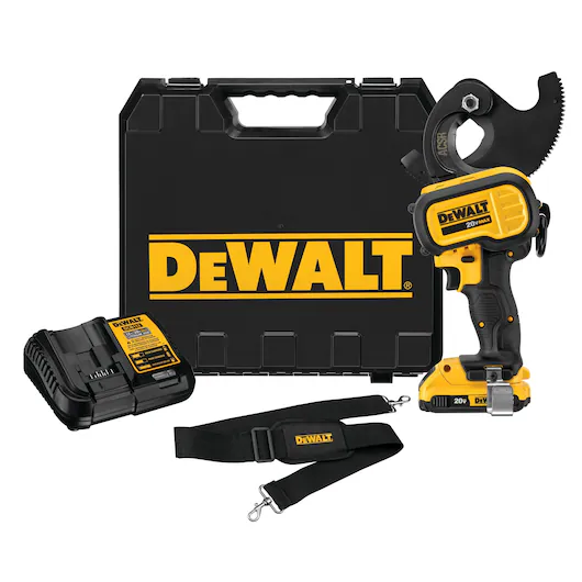 CORTADORA CABLE 20V ACSR 1590 ACSR &750 MCM Co & 1000 MCM Al DCE155D1 DEWALT 