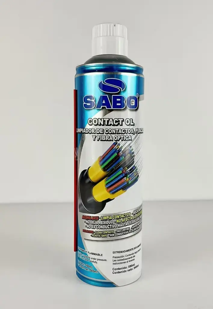 LIMPIADOR DE FIBRA OPTICA Y CONTACTOS OL 590 ML 53-0029 SABO