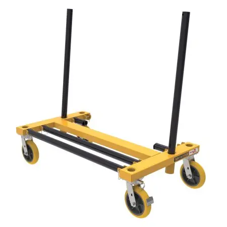 CARRO H MULTIUSO PARA PANELES CON RUEDAS 8"  I-BMDHER31YGR METALTECH