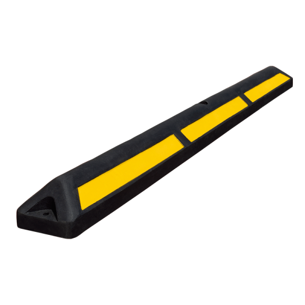 TOPE PARA ESTACIONAMIENTO 180 CM C/LINEAS AMARILLAS PSTOP180 T-SAFETY