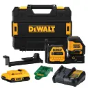 NIVEL LASER VERTICAL- HORIZONTAL VERDE 12/20V DCLE34020G DEWALT