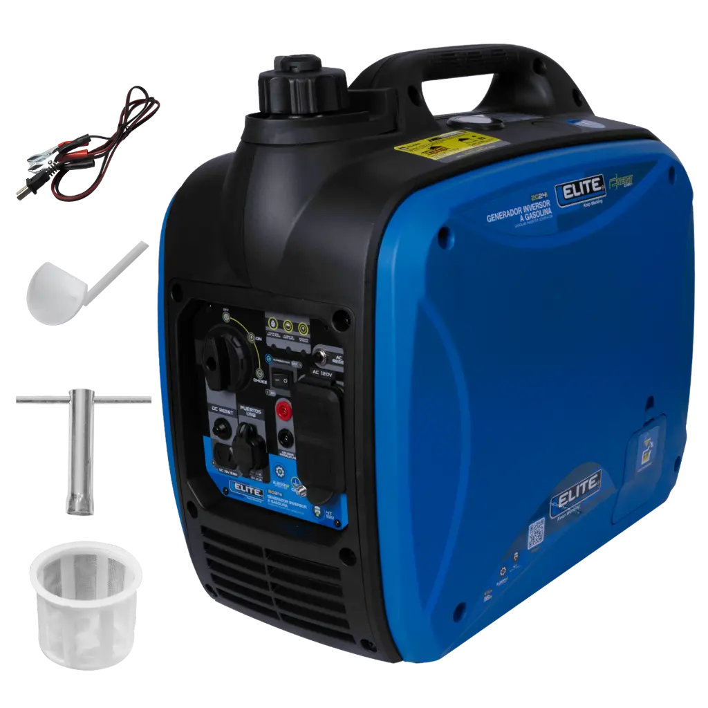 GENERADOR PORTATIL INVERTER 2200 W 110V-60 HZ 1 F 2G24I ELITE