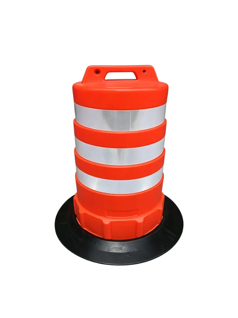 TAMBOR PARA TRAFICO VEHICULAR CON 2 REFLEJANTES Y BASE TFD-3 T-SAFETY