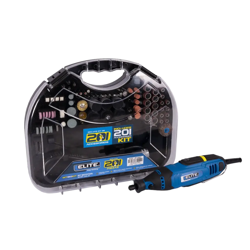 KIT MOTOTOOL 180 W VEL. VARIABLE  C/210 ACCESORIOS HEELMT180KIT ELITE