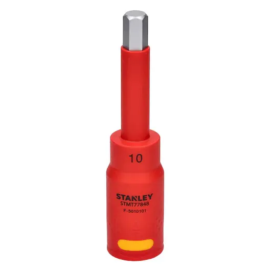 CUBO ESPIGA 1/2" CON PUNTA HEXAGONAL AISLADO 10X120 MM STMT77848-LA STANLEY