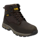 ZAPATO CUERO PUNTA COMPOSITE CAFE DIELECTRICO HALOGEN LITE #13 141746 DEWALT
