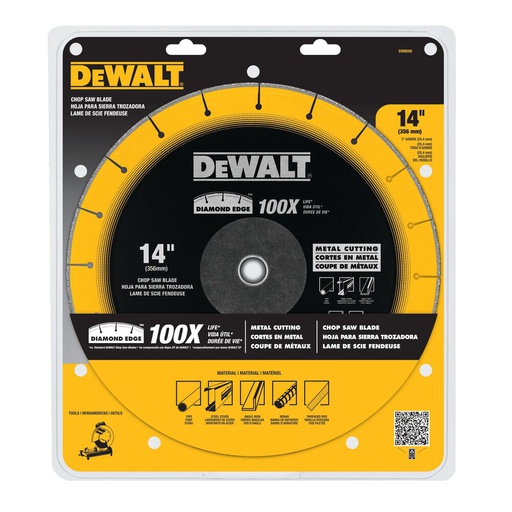 [DW8500] DISCO DIAMANTE PARA METAL 14" DW8500 DEWALT