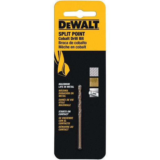 [DWA1204] BROCA COBALTO 1/16" (PILOTO) DWA1204 DEWALT