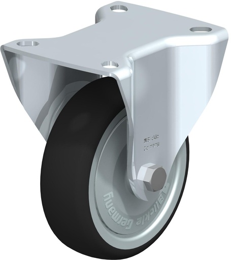 [754189] RUEDA FIJA POLIURETANO TERMOPLASTICO 100X32MM 200KG B-PATH 100K-FK 754189 BLICKLE