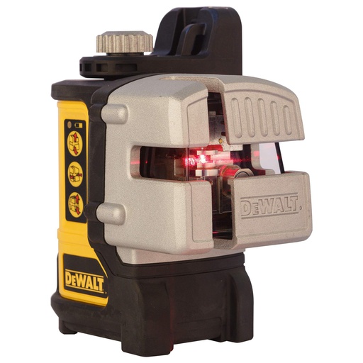 [DW089K-QU] NIVEL LASER VERTICAL- HORIZONTAL MULTI-LINEA AA DW089K-QU ROJO DEWALT