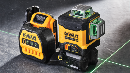 [DCLE34030G-QU] LASER VERTICAL- HORIZONTAL MULTI-LINEA 3X360 VERDE DCLE34030G-QU DEWALT