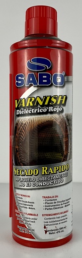 [53-0010] BARNIZ DIELECTRICO ROJO 590ML 53-0010 SABO