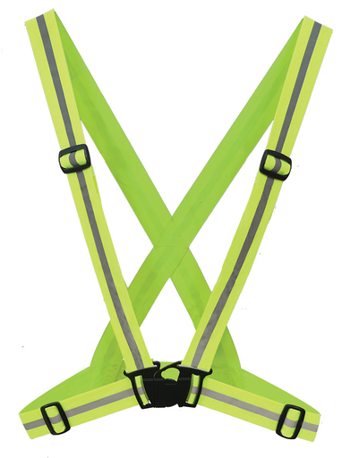 [SR-1088] CHALECO TIPO ARNES ELASTICO HIGH VISIBILITY SR-10188 JYRSA
