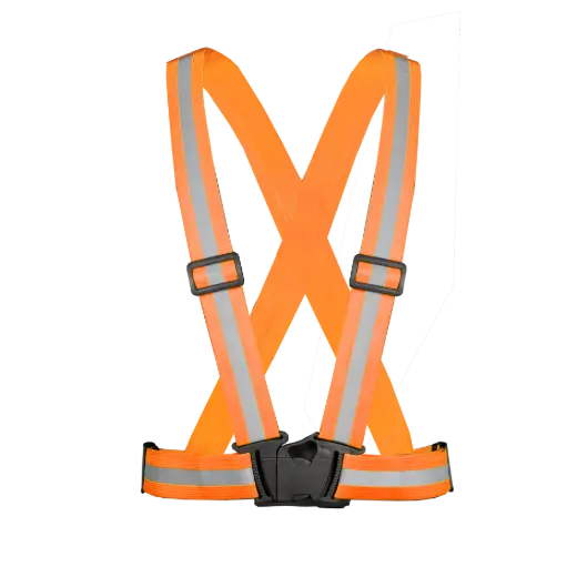 [SR-1088] CHALECO TIPO ARNES ELASTICO HIGH VISIBILITY SR-10188AN JYRSA