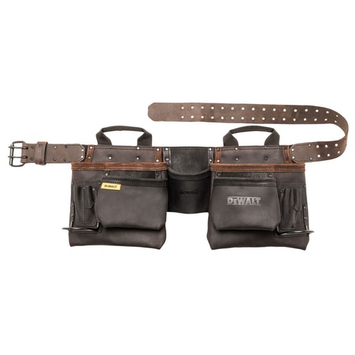 [DWST550112] CINTURON / DELANTAL PORTA HERRAMIENTA CUERO 11 BOLSILLOS DWST550112 DEWALT