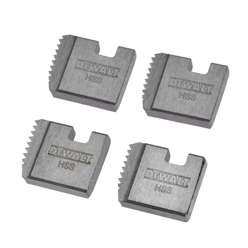 [DCE700114B4] JUEGO 4 DADOS PARA ROSCADORA 1-1/4" NPT DCE700114B4 DEWALT