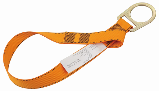 [JE910022H] CONECTOR DE ANCLAJE DE BANDA 6 PIES (180CM) CON ANILLO JE910022H T-SAFETY