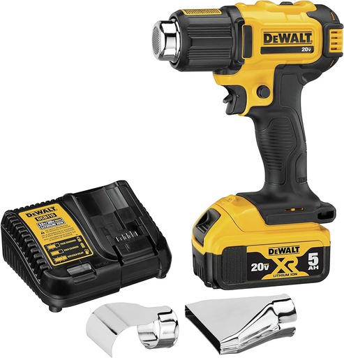 [DCE530P1] PISTOLA CALOR 20V 5.0 Ah DCE530P1 DEWALT