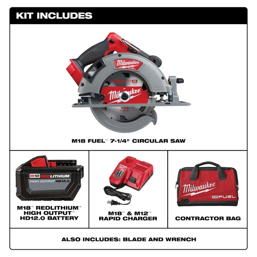 [2732-21HD] SIERRA CIRCULAR 7-1/4" M18 2732-21HD MILWAUKEE