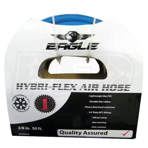 [EA3/8X50-B] MANGUERA REFORZADA 3/8"X50 PIES (15 MTS) EA3/8X50-B EAGLE