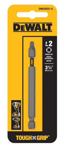 [DWA3SQ2-1L] PUNTA CUADRADA #2 LARGA 3-1/2" DWA3SQ2-1L DEWALT