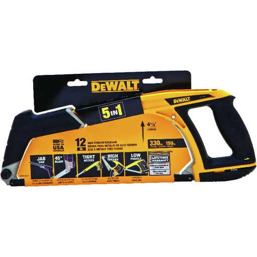 [DWHT20547L] MARCO PARA SEGUETA ALTA TENSION 12" DWHT20547L DEWALT