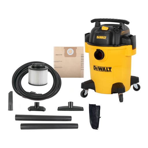 [DXV06PL] ASPIRADORA SECO/HUMEDO 6 GALONES 4HP DXV06PL DEWALT