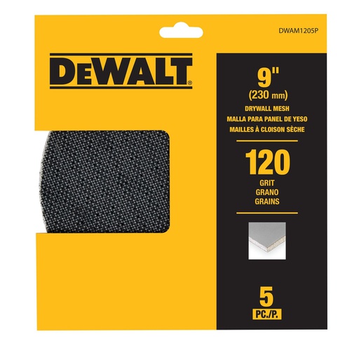 [DWAM1205P] DISCO LIJA MALLA GRANO 120 5UD PARA DCE800P2 DWAM1205P DEWALT