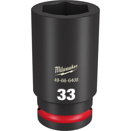 [49-66-6408] CUBO IMPACTO LARGO 3/4" 6 PUNTAS 33 MM 49-66-6408 MILWAUKEE