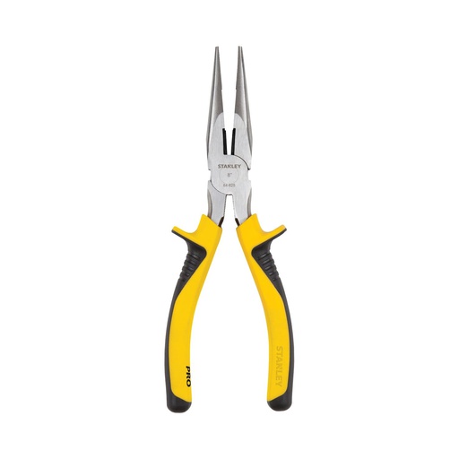 [84-625LA] ALICATE PUNTA LARGA MANGO ERGONOMICO 8" 84-625LA STANLEY