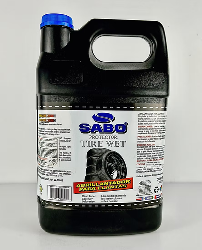 [54-0094] ABRILLANTADOR PARA LLANTAS 1 GAL 54-0094 SABO