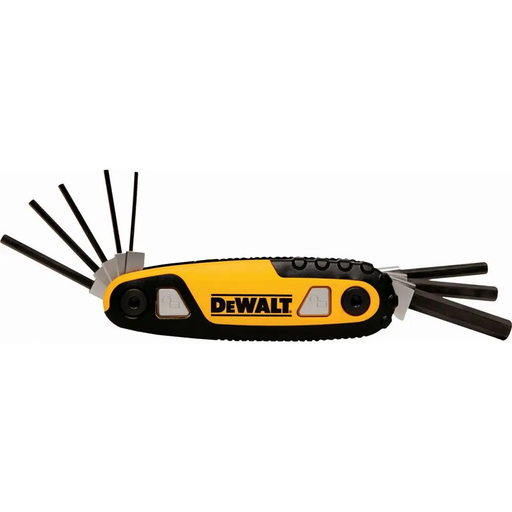 [DWHT70262M] JUEGO 8 LLAVES ALLEN PLEGABLE 3/32"-1/4"  DWHT70262M DEWALT