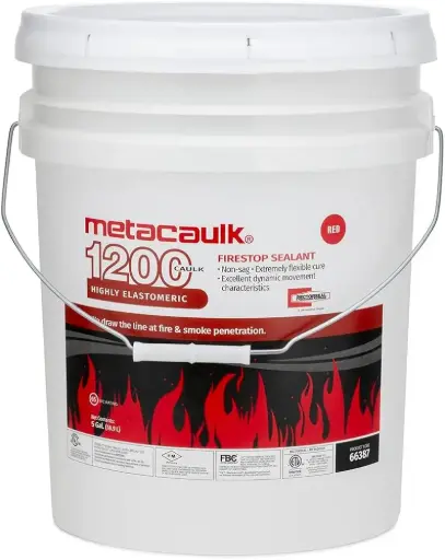 [66387] SELLO CORTAFUEGO ELASTOMERICO AUTO-NIVELANTE 1200 CUBETA 5 GAL 66387 METACAULK 