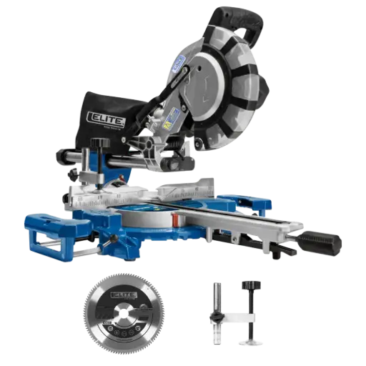 [HEELMS1050S] SIERRA INGLETEADORA TELESCOPICA 10" 15A BISEL SIMPLE HEELMS1050S ELITE