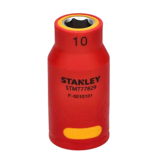 [STMT77829-LA] CUBO ESPIGA 1/2" 6 PUNTAS AISLADO 10 MM STMT77829-LA STANLEY