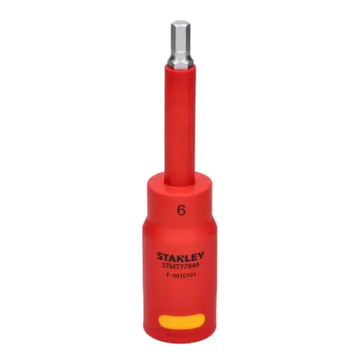 [STMT77846-LA] CUBO ESPIGA 1/2" CON PUNTA HEXAGONAL AISLADO 6X120 MM STMT77846-LA STANLEY