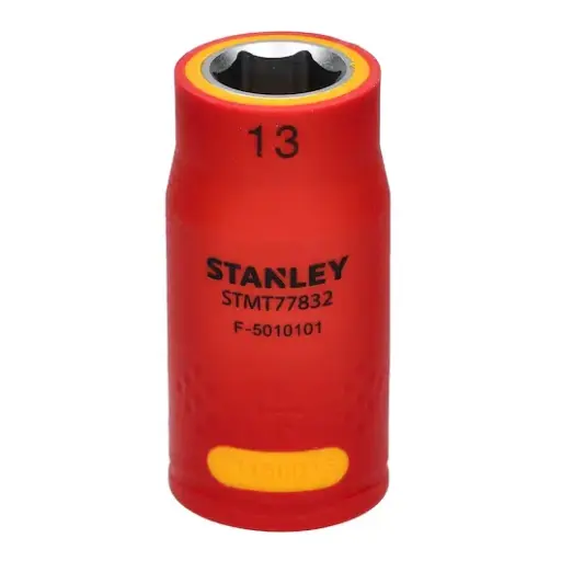 [STMT77832-LA] CUBO ESPIGA 1/2" 6 PUNTAS AISLADO 13 MM STMT77832-LA STANLEY