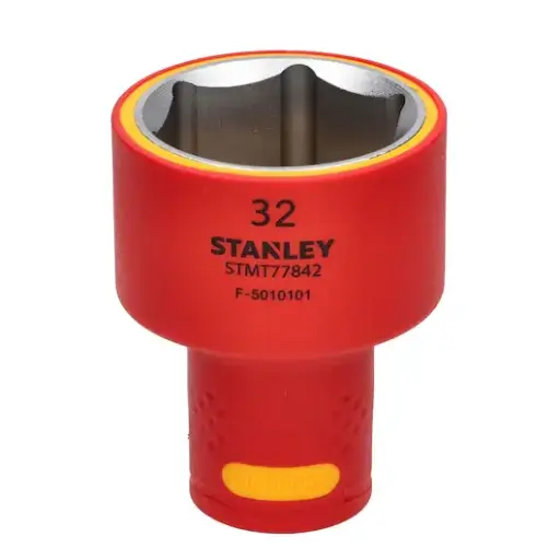 [STMT77842-LA] CUBO ESPIGA 1/2" 6 PUNTAS AISLADO 32 MM STMT77842-LA STANLEY